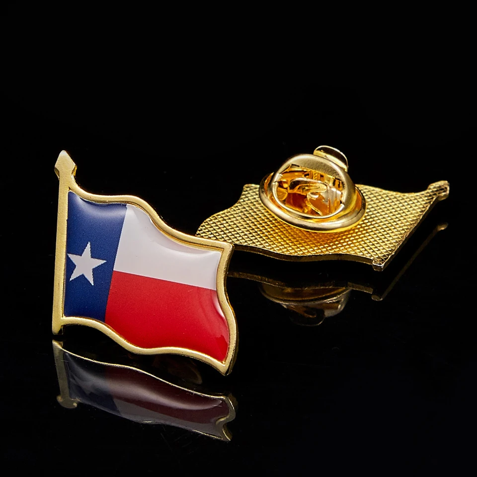 5PCS Texas State Of USA Flag Lapel Pin Metal National Waving Badge Lapel Pin Suit&Travel Bags Accessories 5PCS Texas State Of USA Flag Lapel Pin Metal National Waving Badge Lapel Pin Suit&Travel Bags Accessories