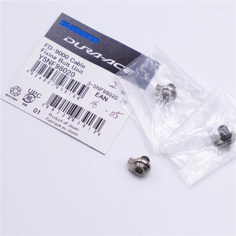 

SHIMANO Y5NF98020 Road Bike Front Derailleur Cable Fixing Bolt Unit For RD-9000