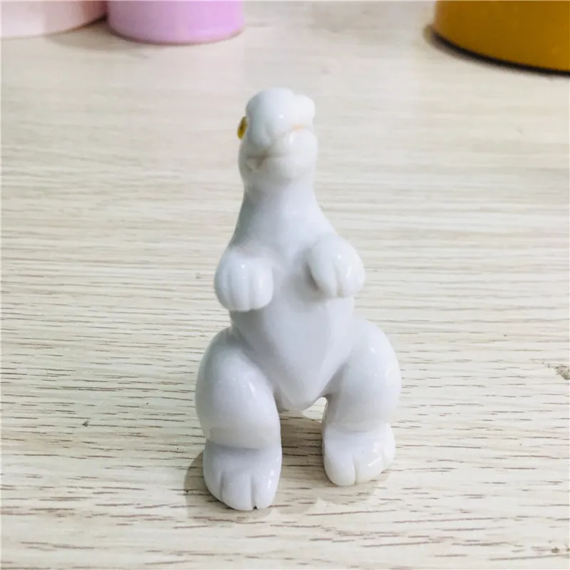Natural crystal carved crystal baby dinosaur lovely - Color: Dark Khaki