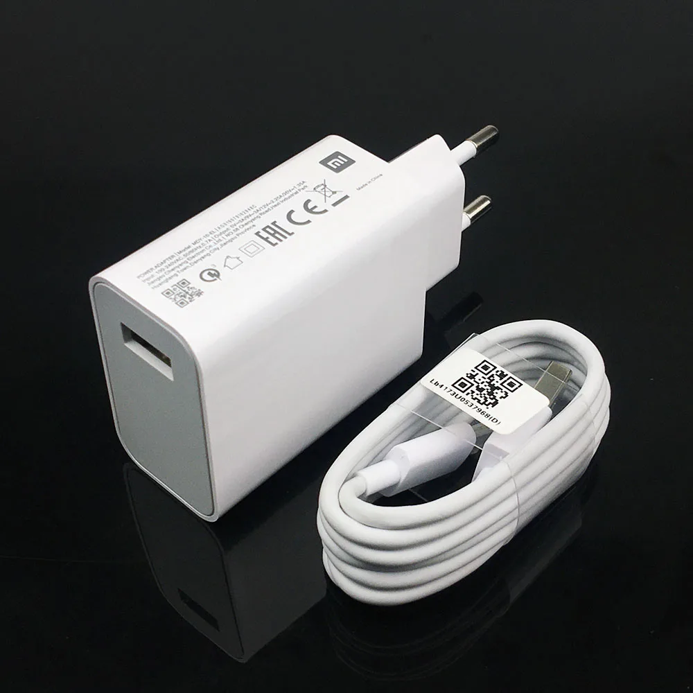 Xiao mi быстрое зарядное устройство 27 Вт QC 4,0 турбо Зарядка адаптер питания USB C для mi 9 se 9t pro a3 max 3 redmi note 7 8 pro note 10