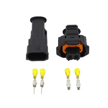 

2 Pin DJB7029Y-3.5-11/21 Female and Male 3.5mm Auto Sensor Plug Waterproof Electrical Wire Connector