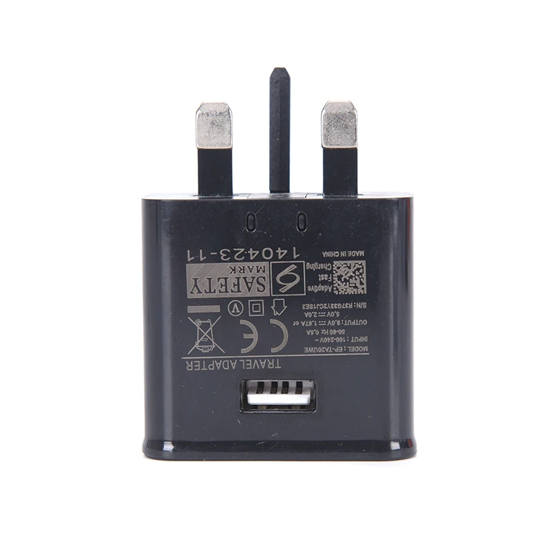 5V2A Великобритания быстрое зарядное устройство USB разъем для samsung Galaxy и телефоны android