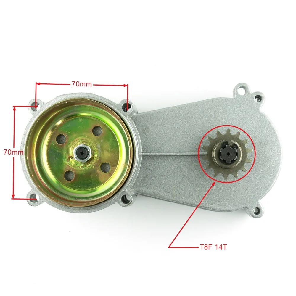 T8F 49cc небольшие внедорожные транспортные средства коробка передач для мотоцикла коробка передач цепная пластина Звездочка для 47cc карманный велосипед