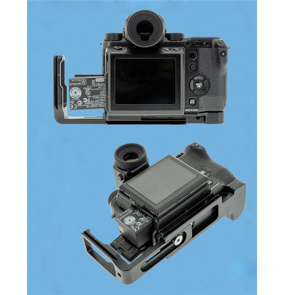 Piastra Staffa Per Fotocamera L Per Fujifilm Fuji Gfx 50S Staffa Elastica Con Piastra A L Impugnatura Per Fujifilm Fuji Gfx 50S Accessori Per Fotocame