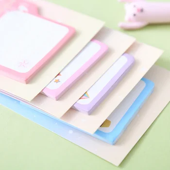 

1pack /lot Cartoon Animals Memo Sticker Flags Index Tab Sticky DIY Pad Notes Notebook Label Sticker School Office Supplies