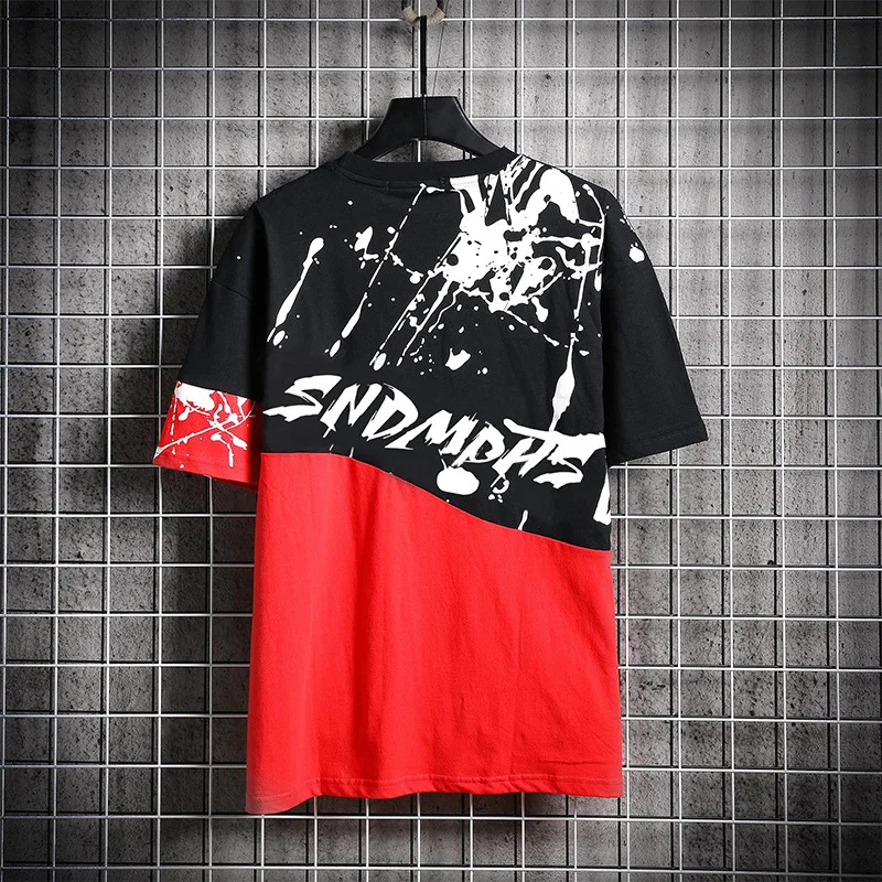 New Short-sleeved Men's T-shirt for Teenagers in Summer New Short-sleeved Men's T-shirt for Teenagers in Summer