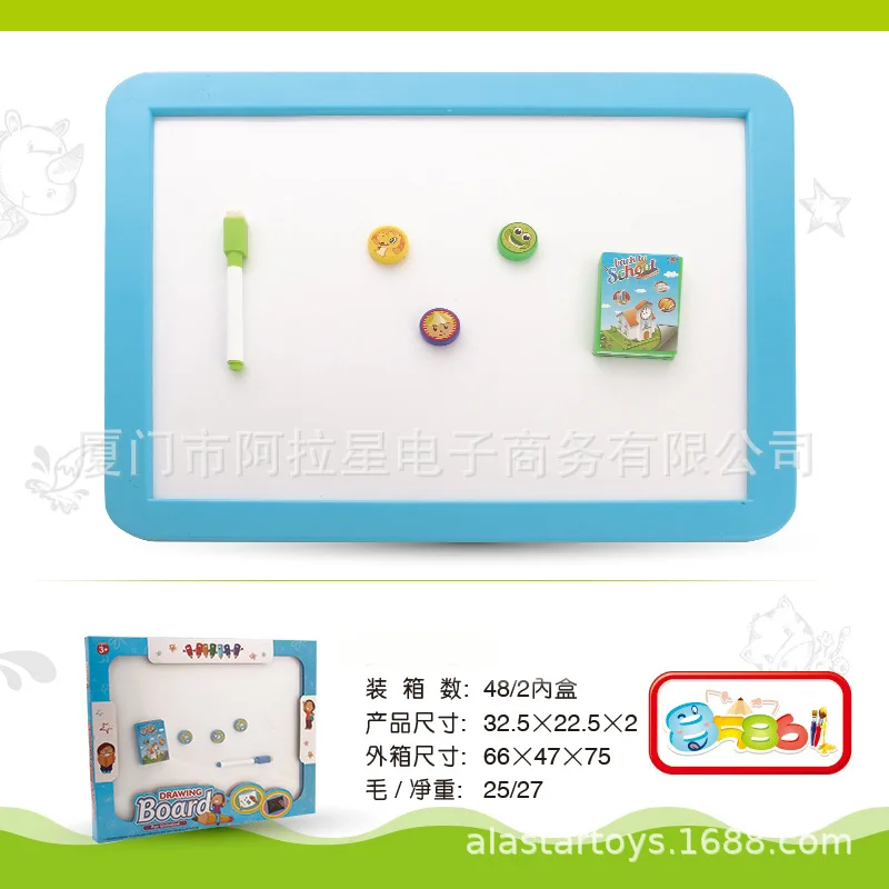 

Children Early Childhood Educational Toy Magnetic Drawing Board Children ENLIGHTEN Toy Magnetic Wipable Writing Board Doodle Boa