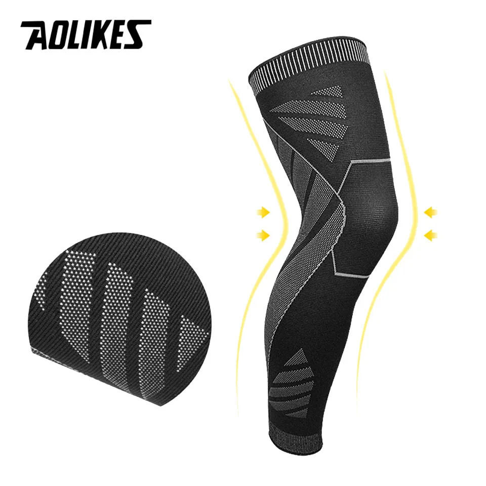 1 шт. спортивные наколенники с УФ-защитой для футбола икры поддержка ног рукав