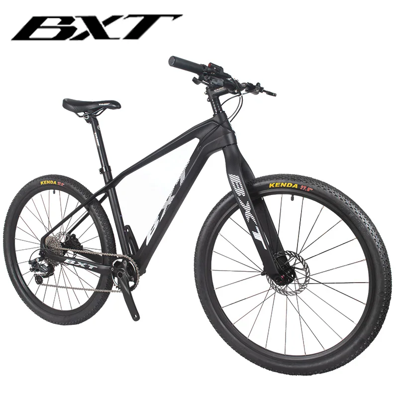 BXT 27 5 дюймов углеродное волокно горный велосипед 1*11 скорость двойной дисковый