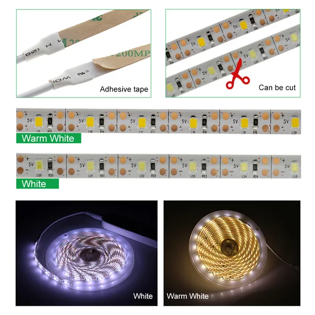 PIR 무선 모션 센서 LED 야간 조명