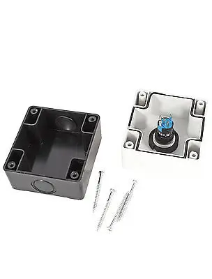 12V Белый пластиковый контейнер синий индикатор сигнала лампа w коробка