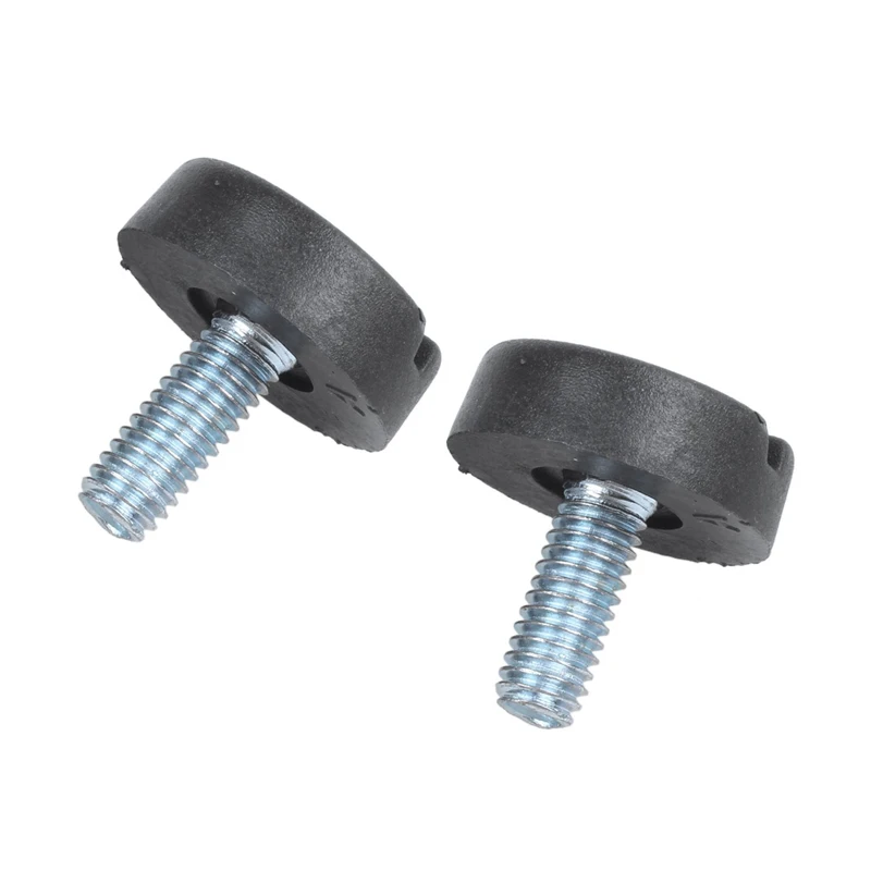 Screw On Type Furniture Glide Leveling Foot Adjuster 22mm High 20 Pcs