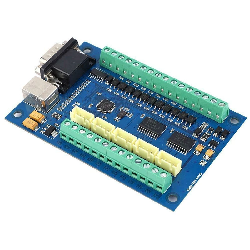 Fashion для MACH3 CNC Motion control Card 5 Axis USB CNC Breakout Board Для CNC 12-24V
