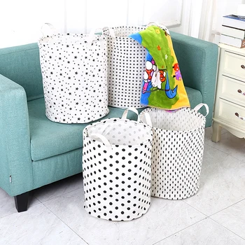 

Folding Laundry Basket for Storage of Toys Clothing Storage Bucket Laundry Organizer Holder Household Laundry Hamper