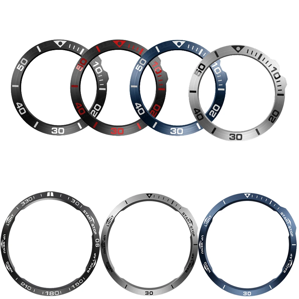 Premium Metal Bezel Cover Protector for Smartwatch Anti-Scratch Accessory