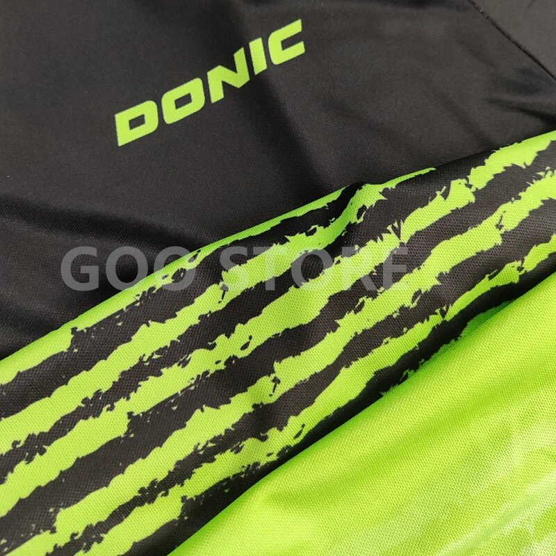 DONIC Table Tennis Jerseys Training T-Shorts New Style Dragon Absorb Sweat Comfort Top Quality Ping Pong Shirt Cloth Sportswear