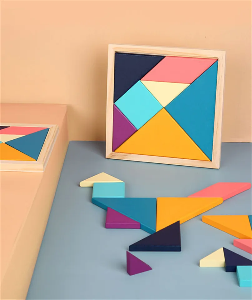 venta de tangram de madera