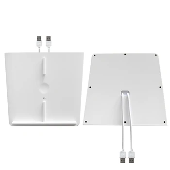 

Updated Wireless Car Phone Charger for Tesla Model 3 Dual USB Central Control Charging Board Fast Charging Plate Holder
