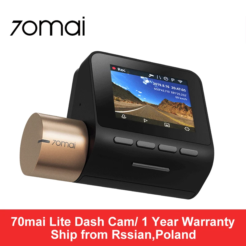 70mai Lite Dash Cam Smart Car DVR 1920*1080P Camera Parking Monitor 140 FOV ночная версия|Видеорегистраторы| |