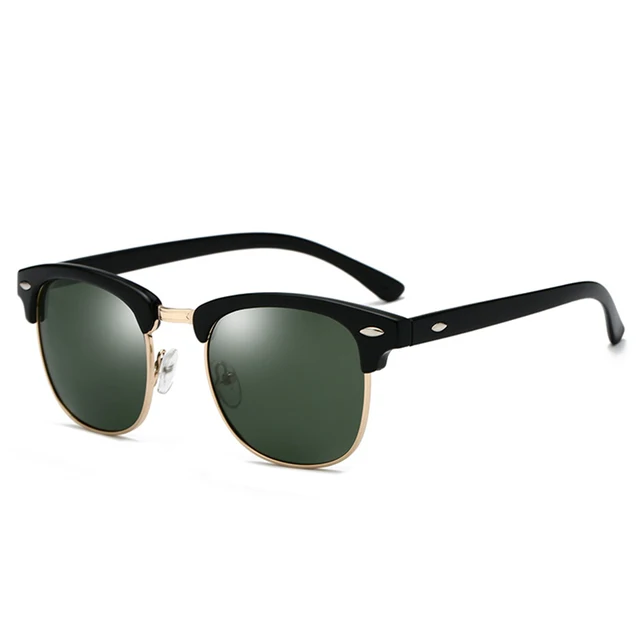 Classic Retro Clubmaster Style Sunglasses Shades for MenWomen, Polarized Lens, 100% UV protection 1
