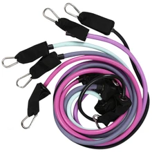 Эспандеры набор упражнений трубки ленты набор для тренировки сопротивления физиотерапия потеря веса