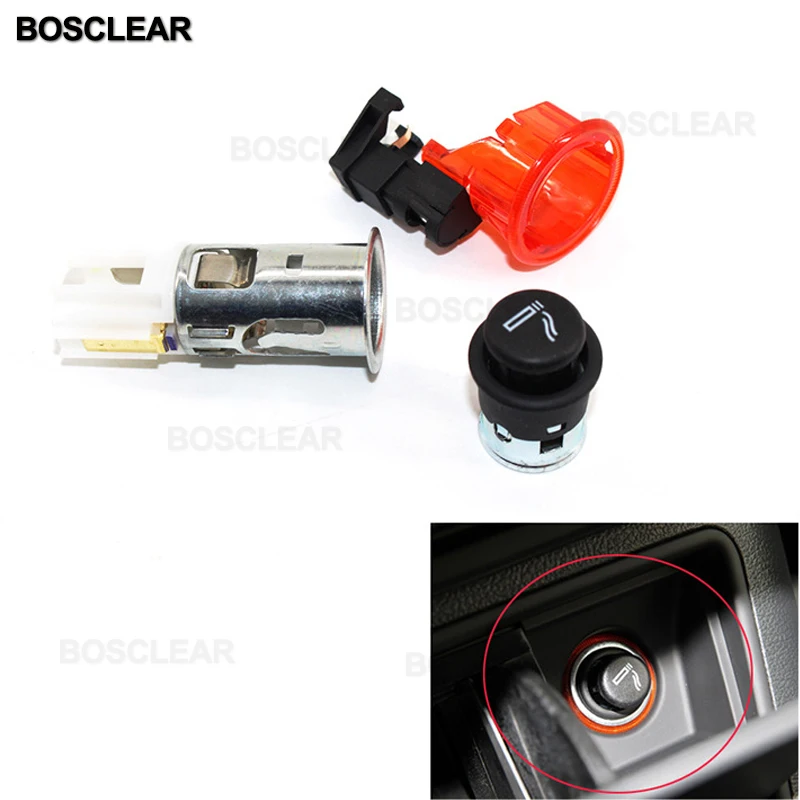1X Автомобильный прикуриватель для V W Amarok Passat Golf MK5 MK6 Polo Touran AUDI A3 Q3 SKODA Octavia Seat Leon Ibiza