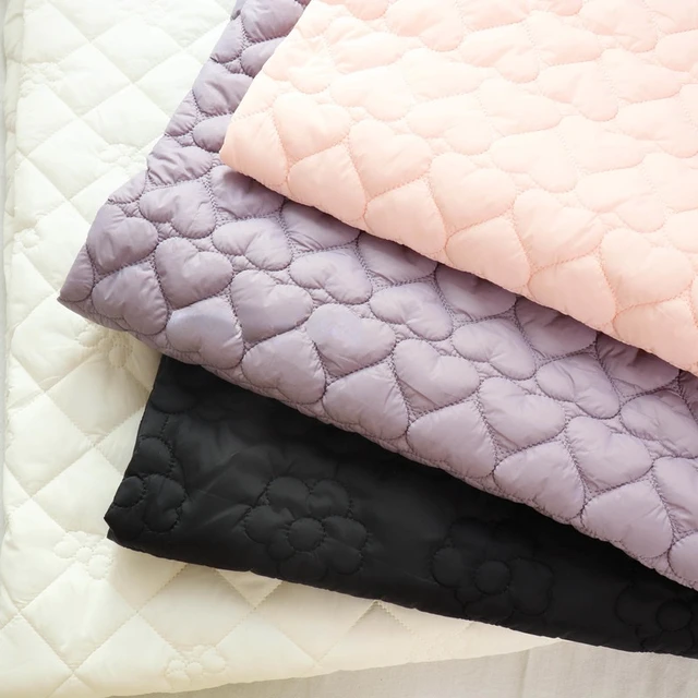 Winter Quilted Jacket Fabric, Quilted Cotton Fabrics