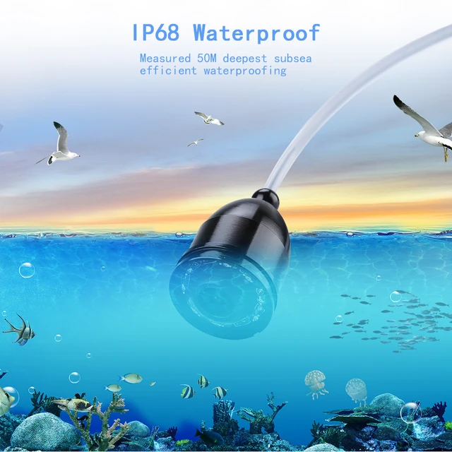 Eyoyo Ice Fishing Head Camera Hd 1000tvl Ip68 Waterproof