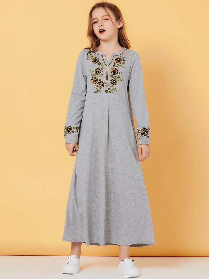 girls kaftan dress
