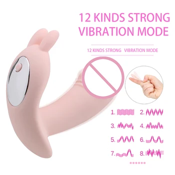 OLO Remote Control Rabbit Wearable Panties Vibrator Vagina Clitoris Stimulation Waterproof Sex Toys for Woman Masturbator 2