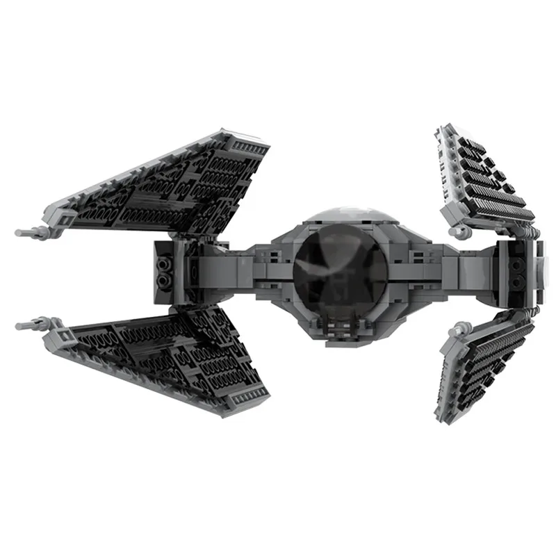 

DIY Star Series Model Wars New Modified TIE Fighter Interceptor Building Blocks Bricks Kids Educational Toys Children Xmas Gifts