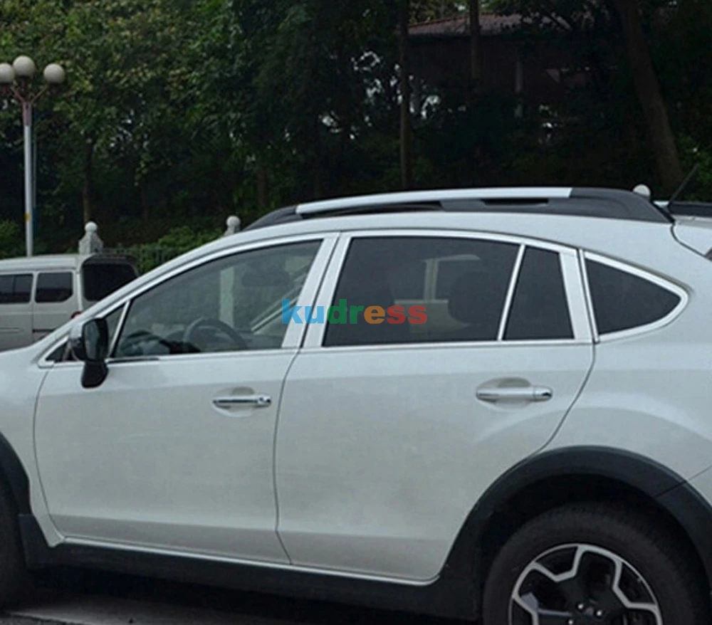 Для Subaru XV Impreza Хэтчбек 2012 2013 верх+ низ Центральная стойка для литья под давлением для укладки волос полный подоконник отделка 26 шт./компл