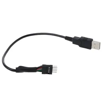 

PC Computer Motherboard USB 9Pin Internal to USB External Extension Cable 30cm
