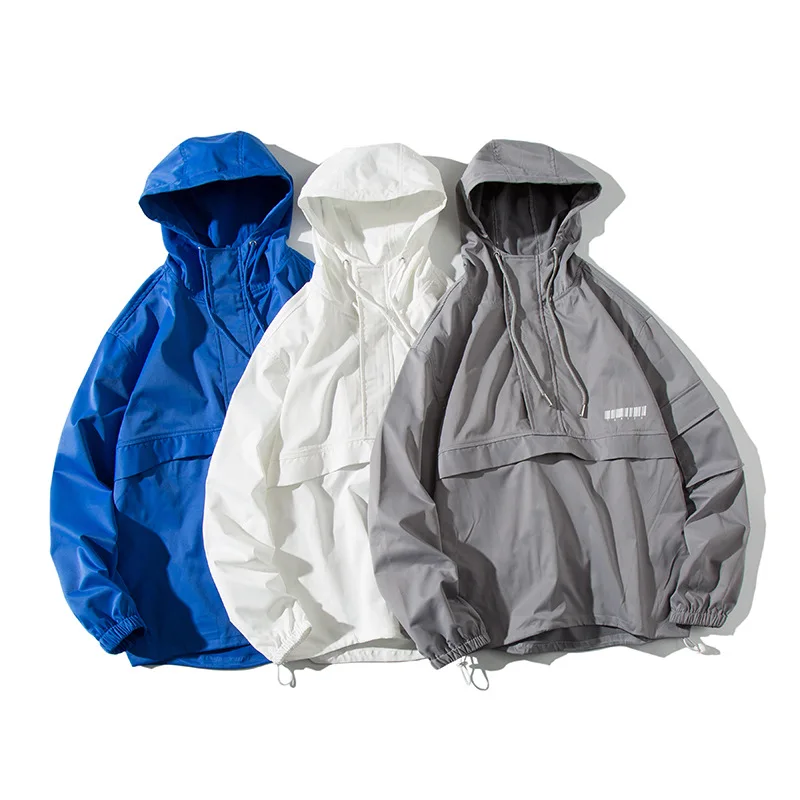 

McDonald Unisex BF Loose-Fit Slimming Students Hiphop-Style Sports Jackets Popular Brand Function Hooded Pullover WOMEN'S GORE-T