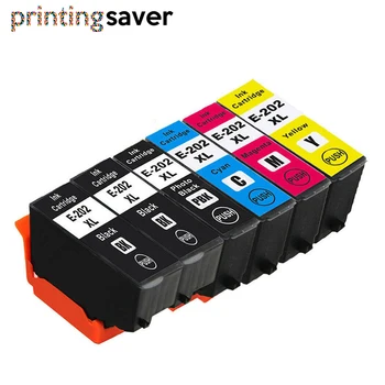 

6pcs Compatible For Epson 202XL T202XL E202XL 202 ink cartridge For Epson Expression Premium XP-6000 XP-6100 XP-6005 etc.