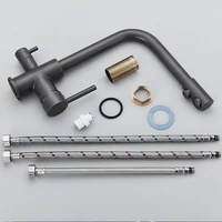 Black Grey Waterfilter Tap Kitchen Faucets Mixer Drinking Water Filter Kitchen Faucet Sink Tap Hot Cold Water Tap For Kitchen 6