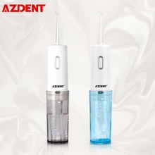 USB перезаряжаемый портативный Электрический резервуар для воды ирригатор для полости рта 3 режима струя воды зубная нить с 2 насадками мини-очиститель зубов