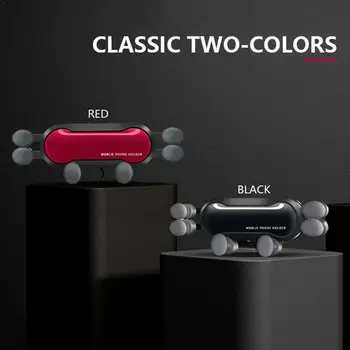 

Universal Gravity Car Mobile Phone Holder Air Vent Products Cradle Interior Stand Mount Auto Anti-Shake Outlet Stand Access T0Z5