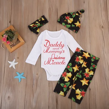 

US Newborn Baby Girls Flower Cotton Tops Romper Bodysuit Briefs Headband Outfits