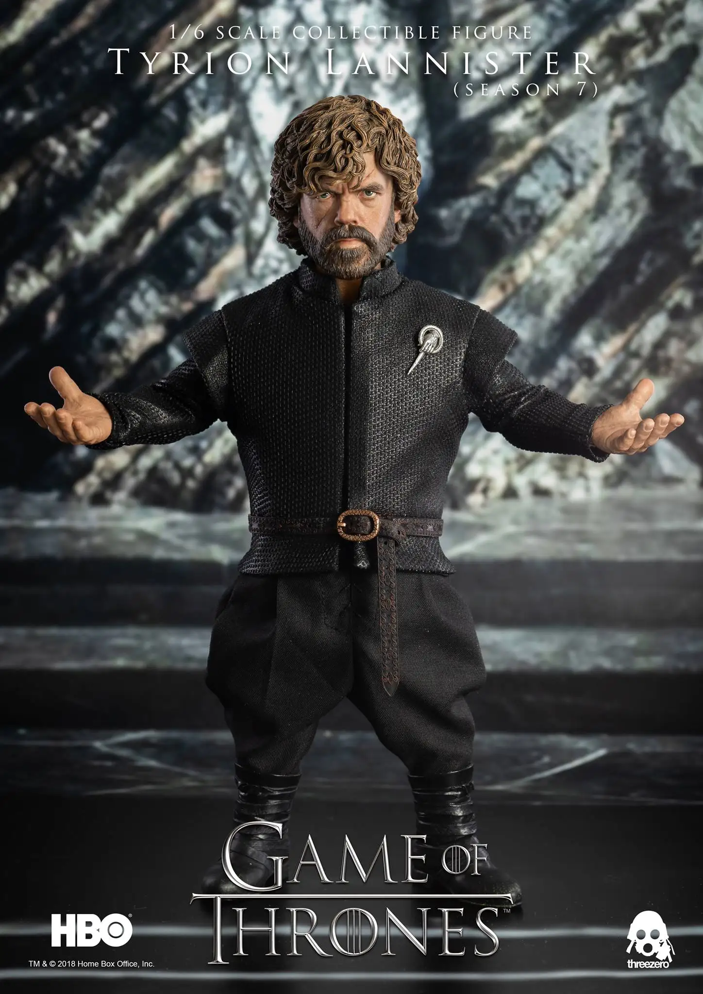 ThreeZero 3Z0097 HBO Игра престолов сезон 7 рука королевы Тирион Ланнистер 1/6 фигурка