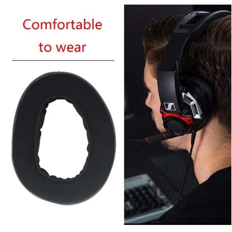 Аксессуары для гарнитуры, сменные амбушюры для наушников Sennheiser GSP 500 600, аксессуары для наушников, подушки, подушки для наушников Eh