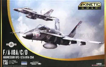 

Kinetic K48088 1/48 F/A-18A/C/D Aggressor VFC-12 & VFA-204