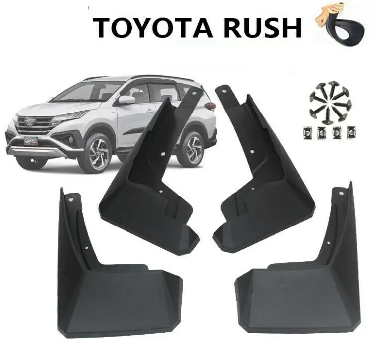

4 шт., брызговики для TOYOTA RUSH 2018 2019 2020