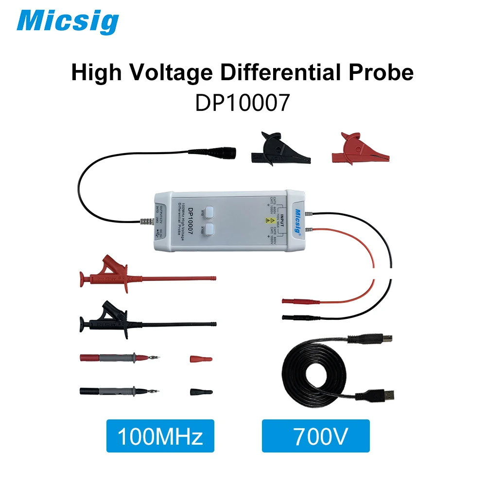 100X Mini Focus Microscope with LED Pen Type Electronic Textile