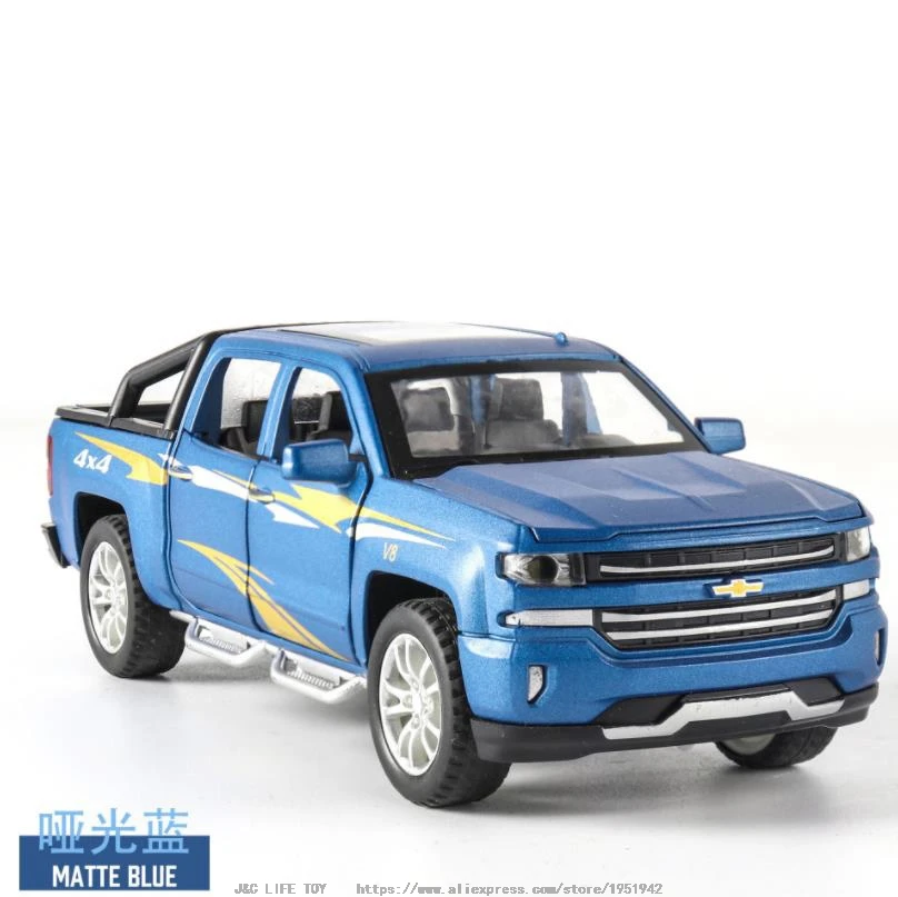 1:32 HX пикап CHEVROLET игрушечный автомобиль металлическая игрушка Литые и игрушечные