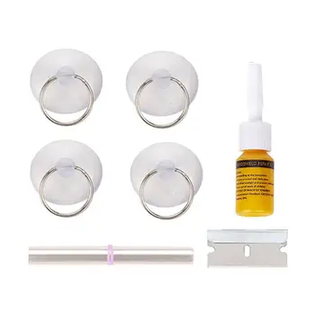 

Auto Diy Glass Windshield Repair Kit Windshield Restore Repair Tools Set Large Chip Crack Car Repair Kit Auto