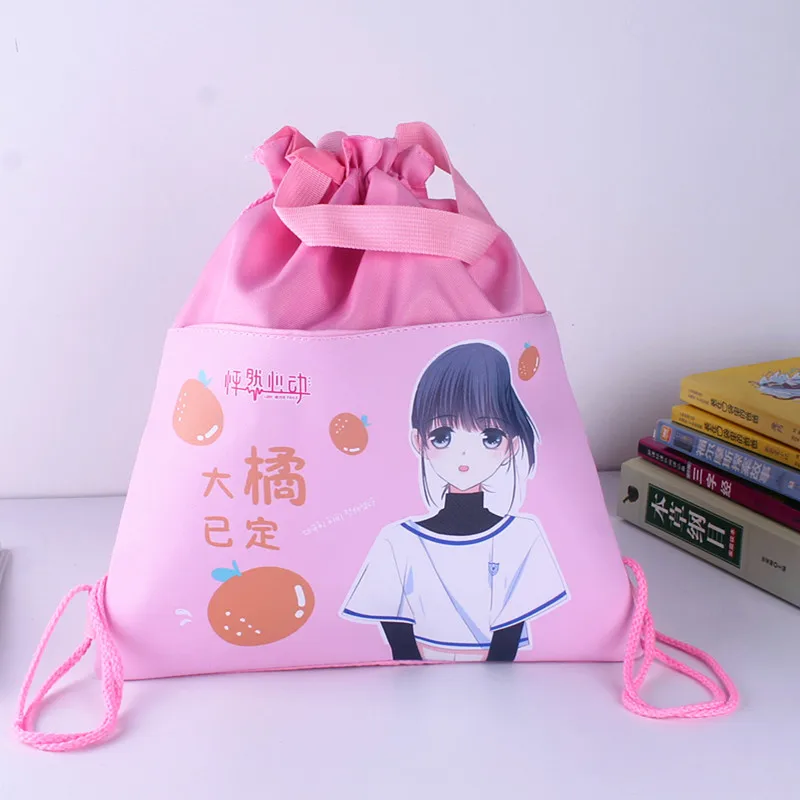 Disney cartoon minnie shoulder bag Mummy bag waterproof lunch box bag portable tote bag primary school tuition lunch bag handbag