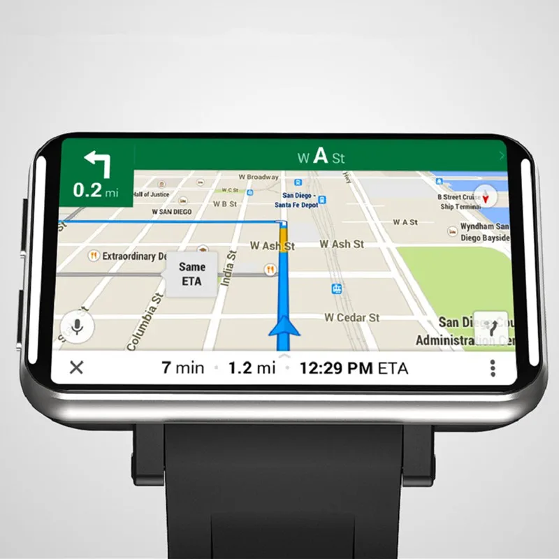  Android 7.1 4G 2.86 Inch Screen Sports Smart Watch 3GB 16 32GB 5MP Camera HD 480*640 Resolution 270