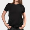 Ropa Mujer Solid color New T shirt Women Aesthetic Streetwear T-shirt Exquisite Breathable Casual Round Neck Dark Blue Tshirt ► Photo 3/6