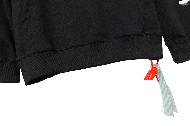 OFF-WHITE OW осенне-зимний высококачественный мужской свитер с рисунком карты